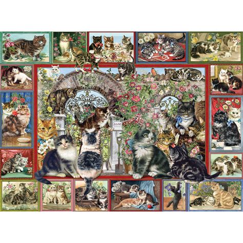 Cat Jigsaw Puzzles 1000 Pieces Christmas Dogs And Cats 300 Large