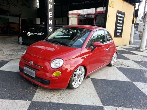 Fiat 500 Rebaixado Com Rodas Aro 18