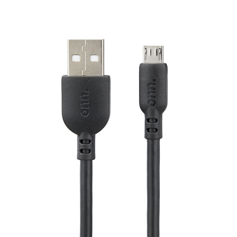 Onn Micro Usb To Usb Cable 10 Ft Black
