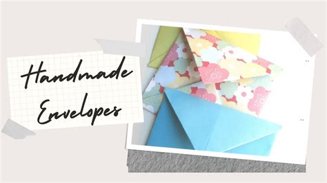 Diy Scrapbook Paper Envelopes How To Make An Envelopes From Paper