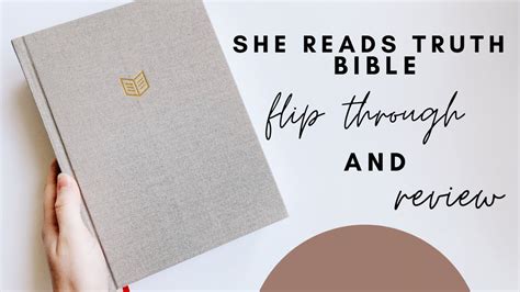 She Reads Truth Bible Review And Flip Through Youtube