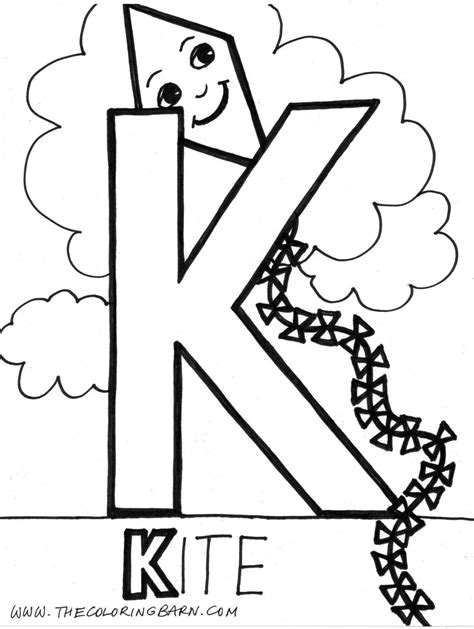 Letter K Coloring Pages Only Coloring Pages Coloring Home