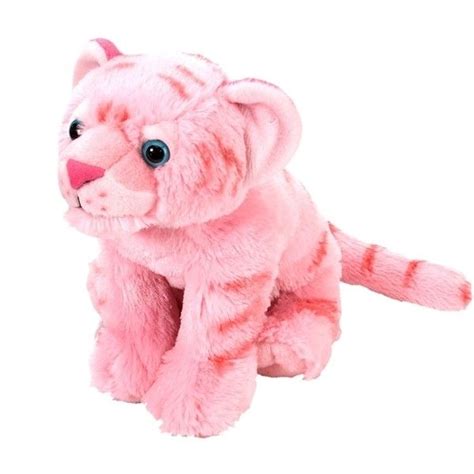 Cuddlekins Pink Tiger Stuffed Animal By Wild Republic Tiger Stuffed