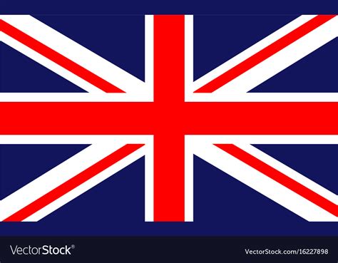 British Flag Royalty Free Vector Image Vectorstock