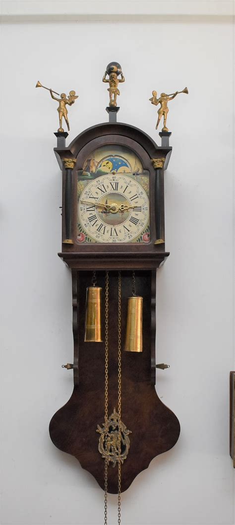 Vintage Dutch Wall Clock Dutch Antiques