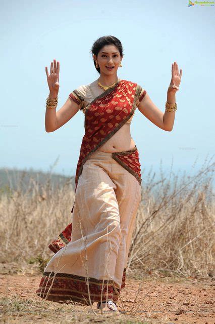 Dressing Below Navel Saree Tanvi Vyas Hot Half Saree Navel
