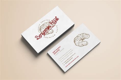 Professional modern elegant white simple plain business card. Get Bakery Business Cards You'll Love (Free & Print-Ready)