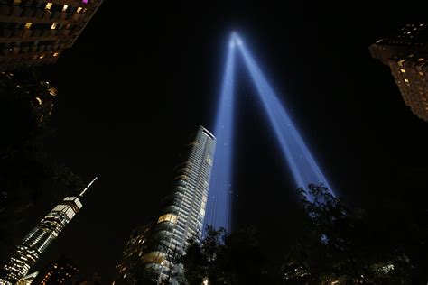 Tribute In Light Shined Bright Over Nyc Marking 20 Years Since 911