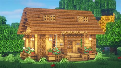 Minecraft How To Build A Simple Survival House Starter House