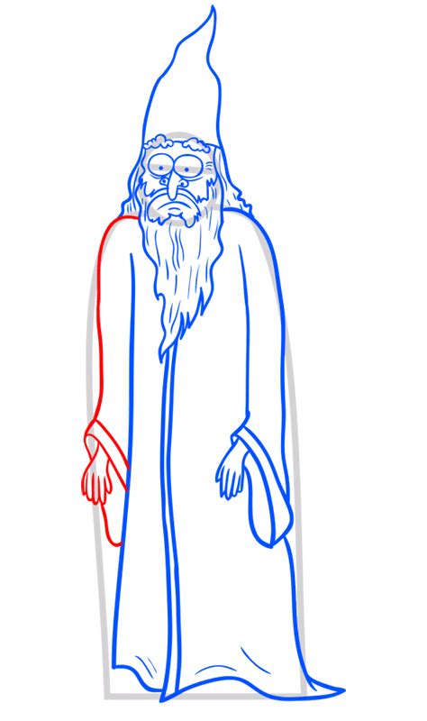 Learn How To Draw A Wizard Drawing Easy To Draw Everything