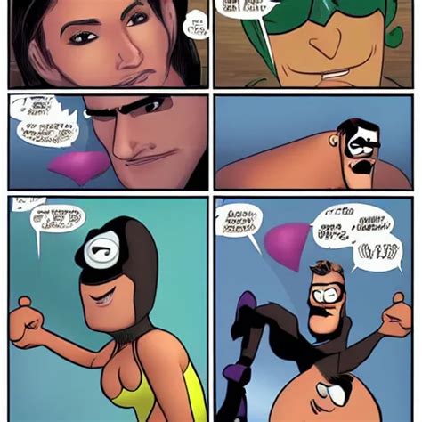 Mia Khalifa Comic With Mr Incredible Stable Diffusion Openart