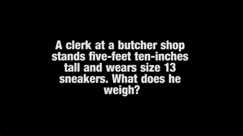 Read on for a few reminders why you've got so much to give. Trick Question #18 - Weight (Great Trick Question, Brain Teaser) Answer at end of video. - YouTube