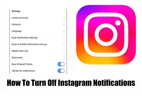 How To Turn Off Instagram Notifications Techshure