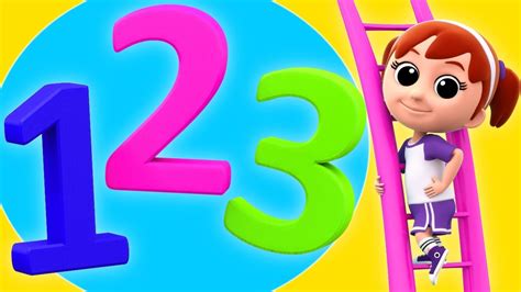 Numbers Song For Children 123 Number Nursery Rhyme For Kids Youtube