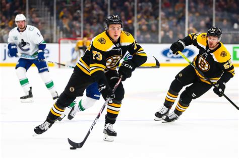 Boston Bruins Charlie Mcavoys Big Performance Is Good News