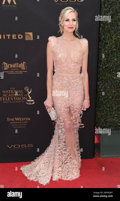Brooke Burns Arrives At The 43rd Annual Daytime Emmy Awards At The