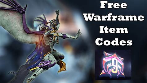 Redeem Warframe In Game Codes For Free Items And Glyphs Youtube