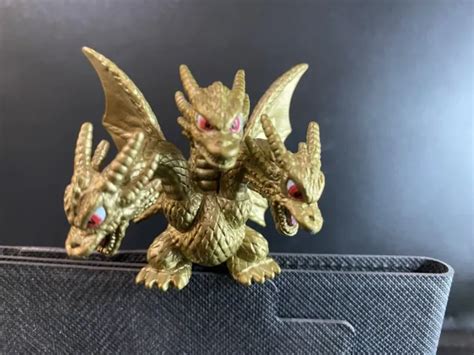 Godzilla King Ghidorah Mini Action Figures 2 Monster Zero Toy Toho