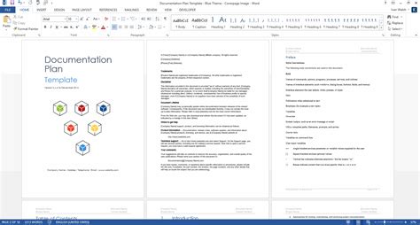 Documentation Plan Template Templates Forms Checklists For Ms