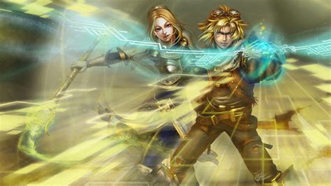 Lux And Ezreal Lolwallpapers