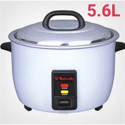 Butterfly BRC 6038 5 6L Commercial Rice Cooker Shopee Malaysia