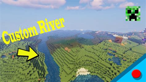 How To Make A Custom River In Minecraft Minecraft Youtube