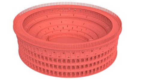 Building Roman Colosseum Stl File Printable Colosseum Stl Etsy
