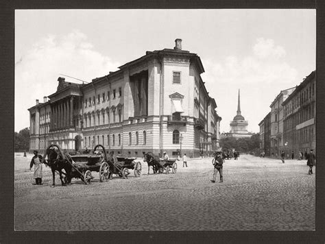 Historic Bandw Photos Of St Petersburg Russia In The 19th