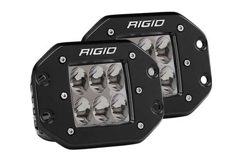 Rigid Industries D Series Pro Flush Mount 6 Led Compact Light