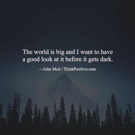 Inspirational Positive Quotes The World Is Big And I Want To Have A