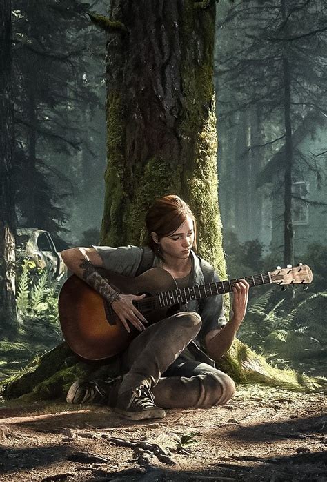 Ellie The Last Of Us Part Ii Arte De Jogos Papéis De Parede De