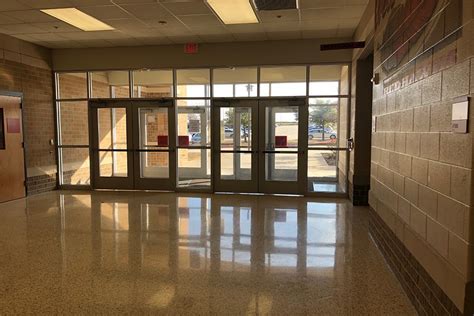 Glass School Doors