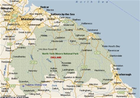 Map Uk Yorkshire Direct Map