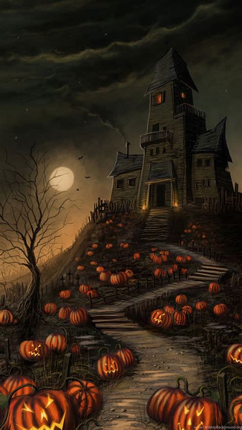 Halloween Haunted House Wallpaper 62 Images