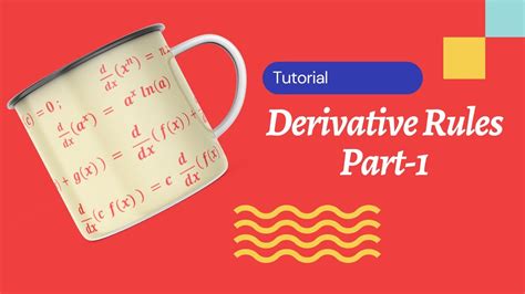 Calculus 1 Derivatives Rules Part 1 Solve Derivatives Using Rules