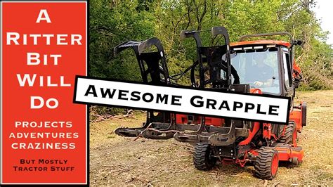 Best Grapple For Compact Tractors Kubota Bx23s Youtube