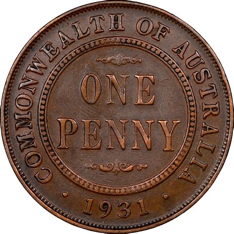 Australia Penny Km 23 Prices And Values Ngc