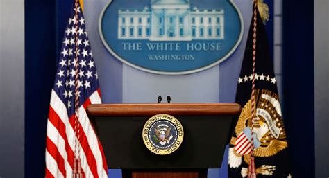 Download wallpapers and backgrounds with images of speech. Daily White House press briefing to stay in the West Wing ...