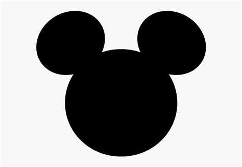 Mickey Head Silhouette Clip Art 10 Free Cliparts Download Images On