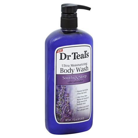 Dr Teals Ultra Moisturizing Body Wash Soothe And Sleep Lavender Shop Body Wash At H E B