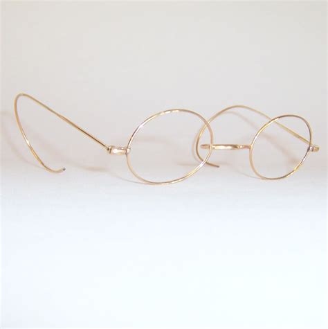 gold filled victorian spectacles dead men s spex