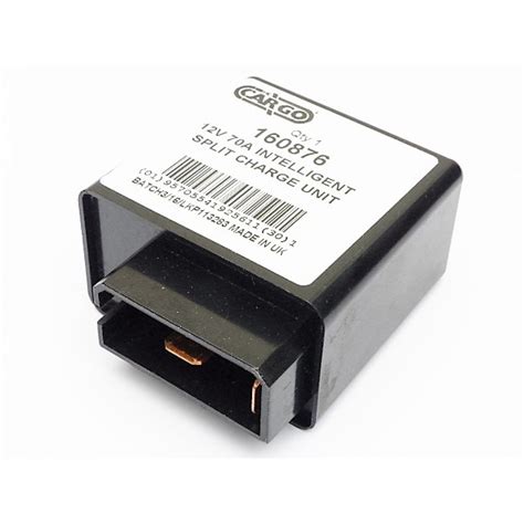 70 Amp Split Charge Relay For Vehicles With Auxiliary Batteries