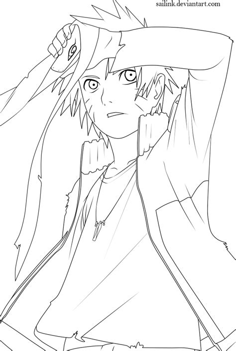 Naruto Lineart By Sailink On Deviantart