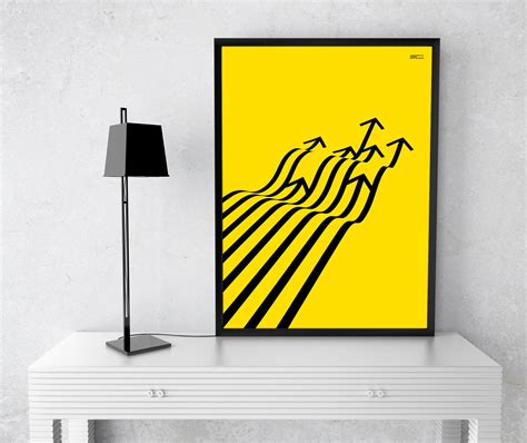 Yellow Manual Creative Branding Poster Example Venngage Poster Examples