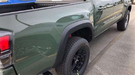 Exclusive Pictures Of Army Green 2020 Toyota Tacoma Trd Pro You Wont