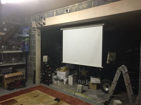Building The Ultimate Gaming Den Projector Installation Part 1