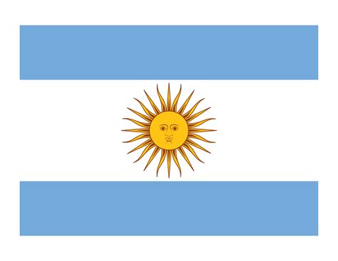 Argentina Country Flag 4313529 Vector Art At Vecteezy
