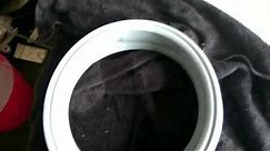 Removing black marks on washing machine door seal pt2