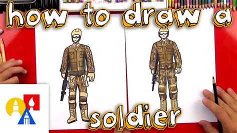 How To Draw A Army Soldier Englishsalt2