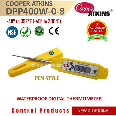 Jual Dpp400w 0 8 Cooper Atkins Digital Termometer Waterproof Pen Style